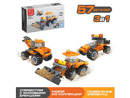 Конструктор Брик 1283690 Стройтехника 57дет