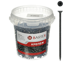 Саморез ГМ 4,2*75 200шт банка Bartex 3209