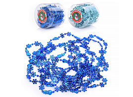 Бусы новогодние S0974-2 Кристаллики 4,8м