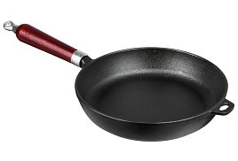 Сковорода 24см 808-006/2692 VETTA деревянная ручка, индукция