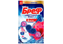 Блок для унитаза БРЕФ 50гр. Цветочная вода Цветочная свежесть
