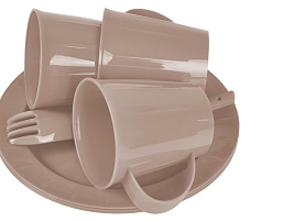 Набор для пикника на 3 персоны 9 предметов Sugar&Spice Vamilla латте 181112005/0709