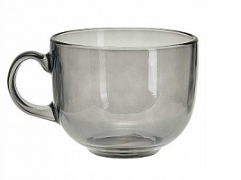Кружка стекло 480мл 2027-Н7 Графит