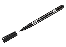 Маркер OfficeSpace PMET_66008 черный, тонкий металл. наконечник, 0,5мм