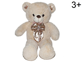 Мягкая игрушка Мишка с бантиком в пайетку 80см 202В