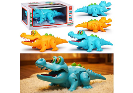 Игрушка на батарейках 111-3 Танцующий крокодил