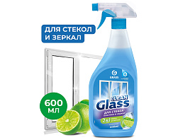 Средство для стекол Clean Glass М Голубая лагуна 600мл (Грасс) 125247/6003