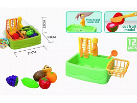 Игровой набор A21-3 Раковина с водой и фруктами