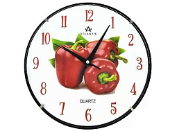 Часы настеннЧасы настенные Atlantis 24*24 664B