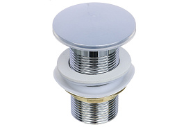 Клапан без перелива для мойки  565-152 хром