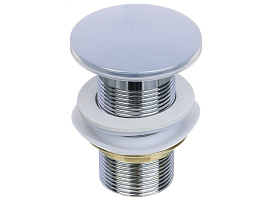 Клапан без перелива для мойки  565-152 хром