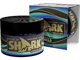 Ароматизатор на панель приборов TZ-09/Shark Dolce Life банка  Босс