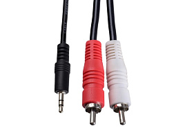Кабель PERFEO J2002 Jack 3.5 мм вилка - 2XRCA 1.5м