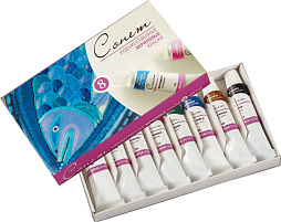 Краски худож. акрилов. 8цв. 2841096 Сонет 10мл/туба