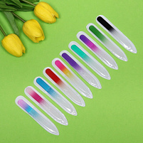 Пилочка для ногтей стекло 782-181 Ультрамарин