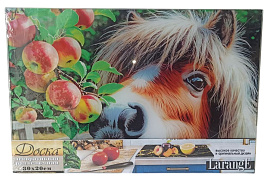 *СГ Доска разделочная стекло 20*30 Символ года 2026 819-744