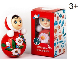 Неваляшка 6C-0028/Р Расписная 11,2см коробка
