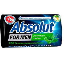 Мыло Абсолют 90гр For Men Лемонграсс и мята (Самара)