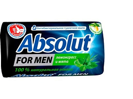 Мыло Абсолют 90гр For Men Лемонграсс и мята (Самара)
