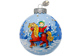 Шар 80 Мальчик на лошадке КУ-80-244001