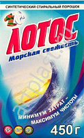 Стиральный порошок Лотос 450г.Морская св(Ростов)