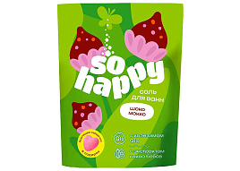 Соль для ванн SoHappy 500г Шоко Мокко