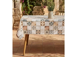Клеенка столовая Dekorelle Jakline 1,40*20м ПВХ не ткань 276/0014