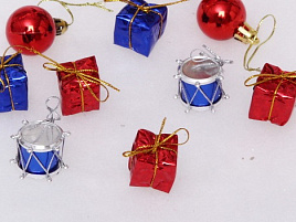 Подвеска Веселый праздник набор 11шт 201-2234