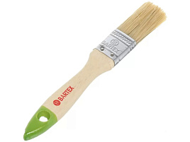 Кисть плоская натуральная щетина 25мм 1117110 Бартекс Стандарт 134153
