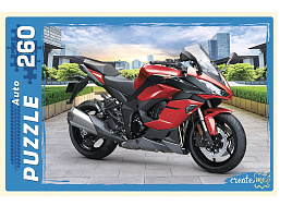 Пазл 260эл. Крутой мотоцикл 1087