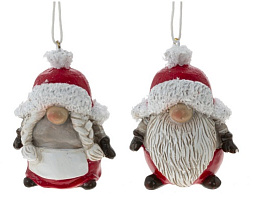 Подвеска полистоун Гном 6см 791892