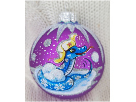 Шар 65 Змея в ушанке КУ-65-244081 упак.