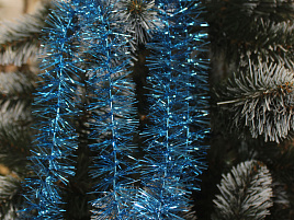 Мишура №5 М-103 синяя