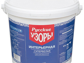 Краска в-д интерьерная 2,7л Русские узоры 0383