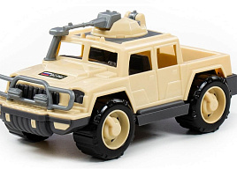 Автомобиль 79114 Пикап военный Разведчик-Сафари с пулеметом