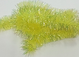 Мишура №9/H28 желтая неон