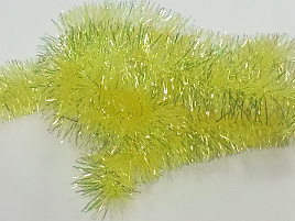 Мишура №9/H28 желтая неон