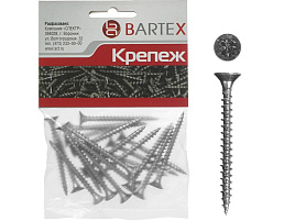 Саморез универсальный 4*40 цинк 40шт Bartex 0381