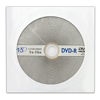 DVD+R диск VS 4.7 16x (5) конверт