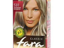 Краска для волос Фара 531 платиновый блондин