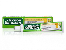 Зубная паста Лесной бальзам 75мл Прополис и зверобой(УС)8665