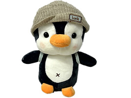 Мягкая игрушка Пингвин в шапочке 25см 903В