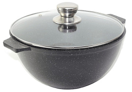 Казан 5л с/кр Гранит black 04-0550-310/2719