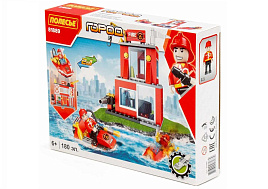 Конструктор 81889 "Классик" "Город. Пожарная часть-1.2" 180 эл.