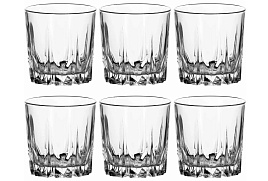 Набор стаканов 6шт 52885/7136 Карат низкие