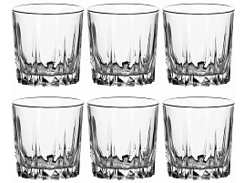 Набор стаканов 6шт 52885/7136 Карат низкие