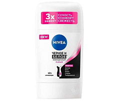 Дезодорант Nivea 50мл стик Нев.защ.д/черн.и белого  Clear(Nivea)3431