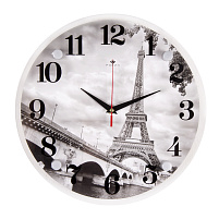 Часы настенные "21 Век" 3030-364 Эйфелева башня