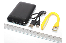 Аккумулятор внешний MORE CHOICE PB19-05 2USB 2.1A - 5000mAh белый