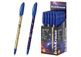 Ручка Erich Krause 63100 Neo® Stick Galactic 0.7, Super Glide Technology, цвет чернил синий